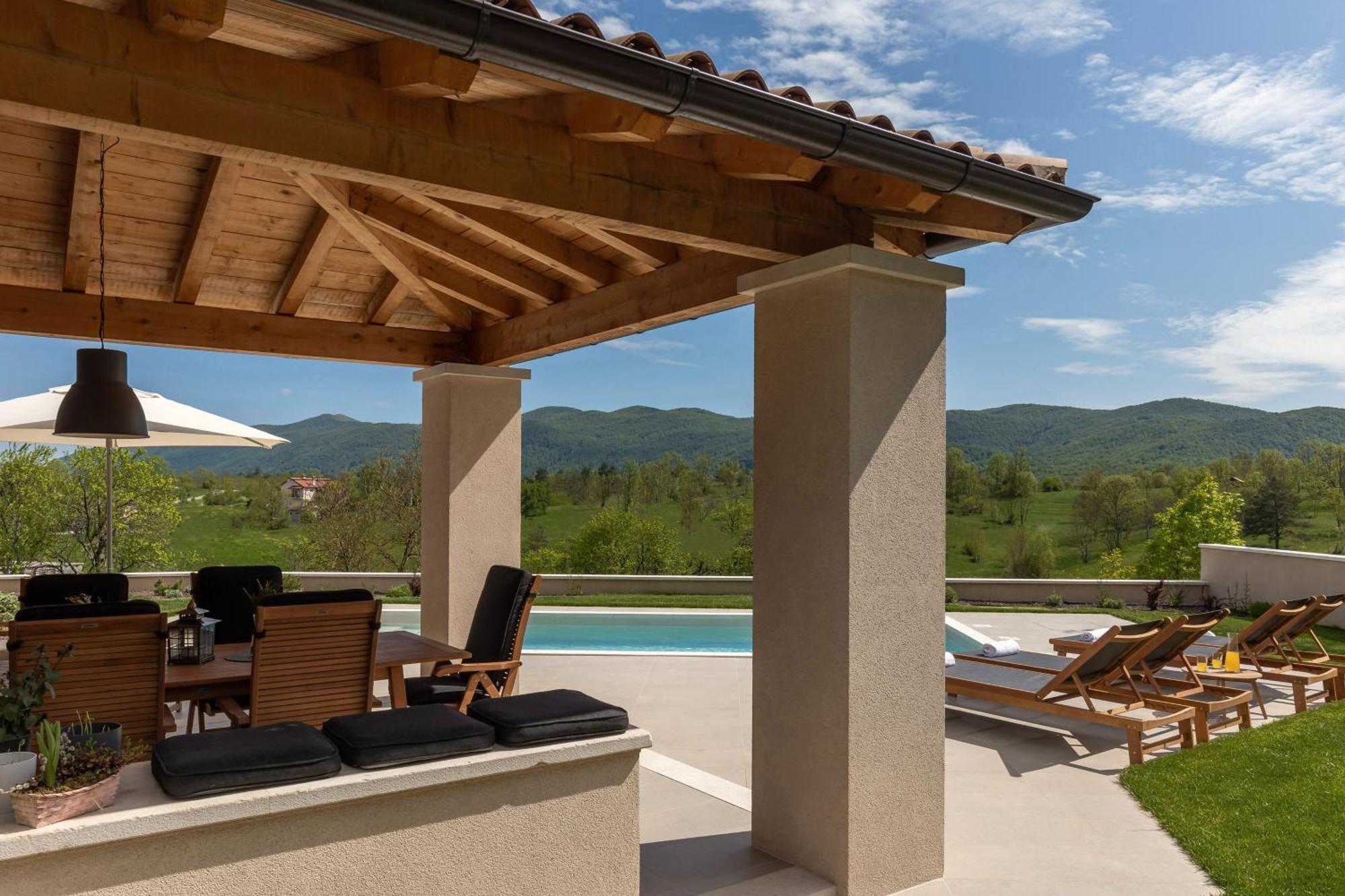 Villa Bora With Sauna And Heated Pool Vele Mune Екстер'єр фото