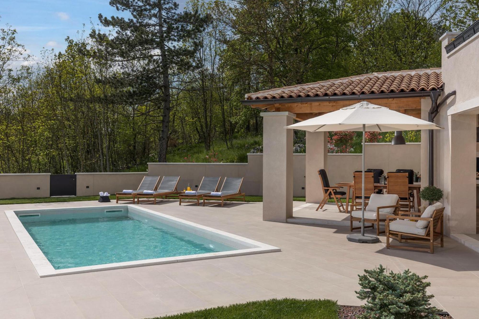 Villa Bora With Sauna And Heated Pool Vele Mune Екстер'єр фото